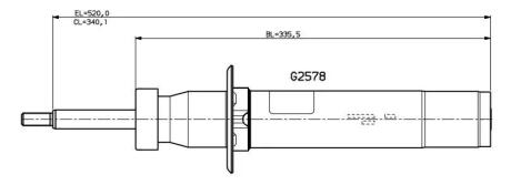 Амортизатор MONROE G2578