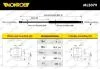 FIAT амортизатор багажника Punto 1.7d/td 94- MONROE ML5079 (фото 8)