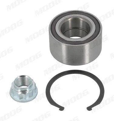 Піднипник маточини колеса з елементами монтажу MOOG TOWB12118 (фото 1)