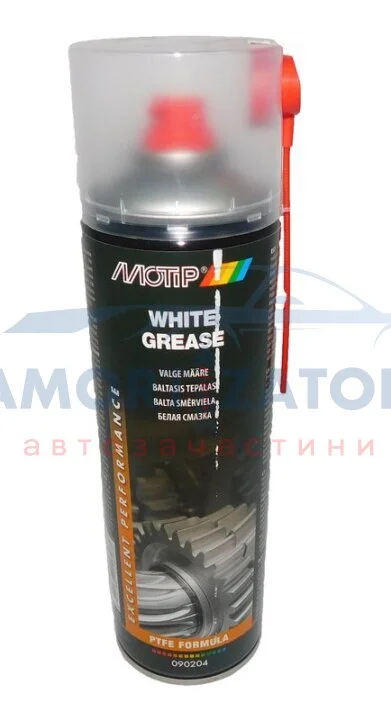 Біле мастило "White grease" Motip 500мл MOTIP 090204BS (фото 1)