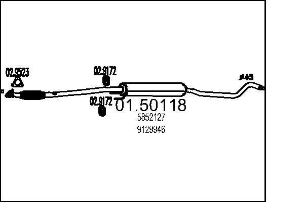 Резонатор MTS 01.50118 (фото 1)