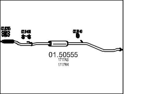 Резонатор MTS 01.50555