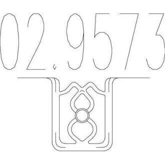 Гумовий елемент кріплення MTS 02.9573