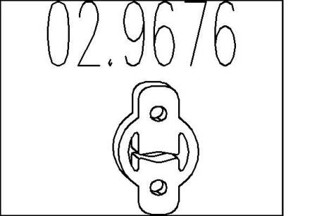 Гумовий елемент кріплення MTS 02.9676