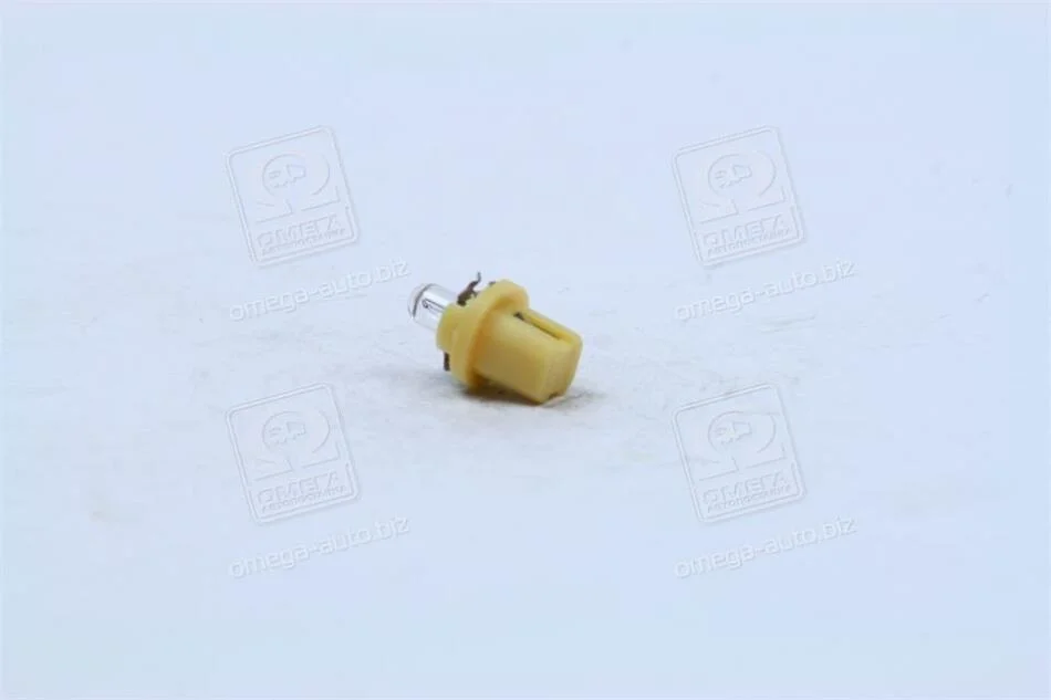 Лампа розжарювання 12v 1,5w Bx8,5d YELLOW (вир-во Narva) NARVA 17050CP (фото 1)