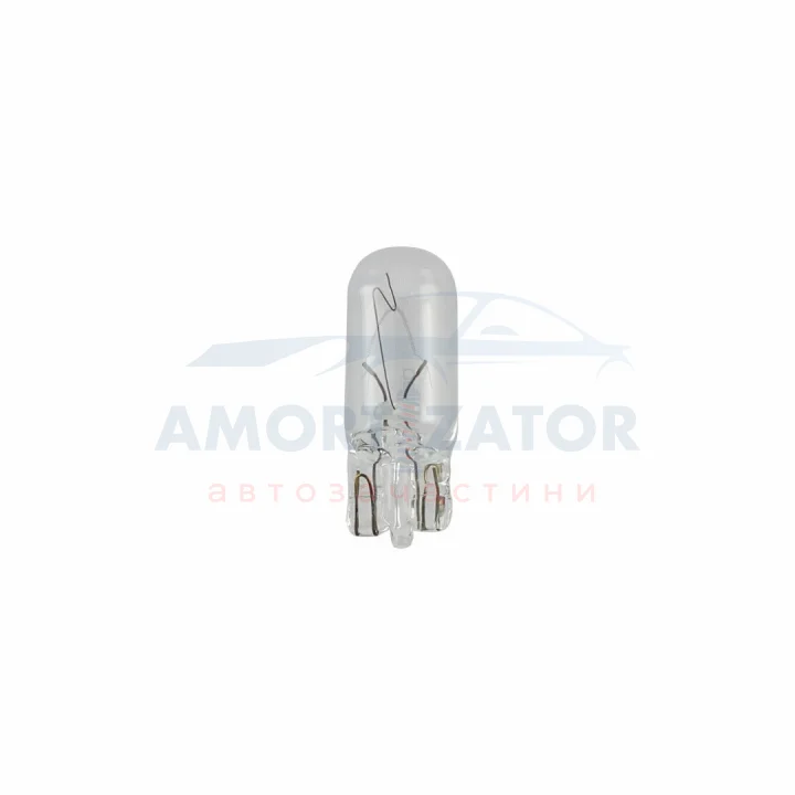 3000 Лампа W3W 12V 3W W2,1X9,5d |WEDGEBASE LAMPS| (10шт) NARVA 17097 (фото 1)