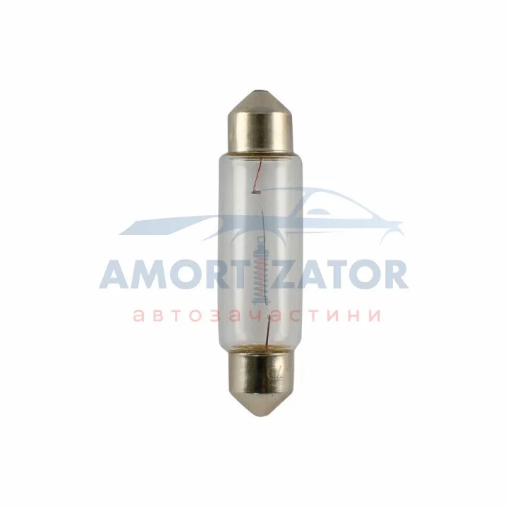 3000 Лампа C5W 24V 5W SV8,5 11X41 |FESTOON 41mm| (10шт) HD NARVA 17185 (фото 1)