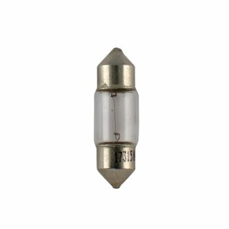 173153000 Лампа C10W 12V 10W SV8,5 11X28 |FESTOON 28mm| (10шт) NARVA 17315