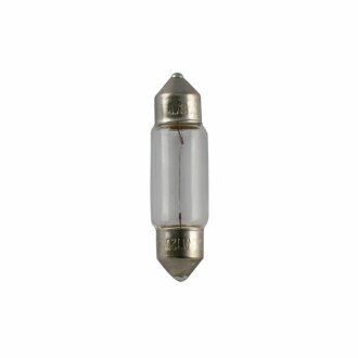 173163000 Лампа 12V 10W SV8,5 T10.5X38 |FESTOON LAMPS| (10шт) NARVA 17316