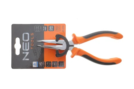 Плоскогубці подовжені вигнуті, 200 мм NEO TOOLS 01015
