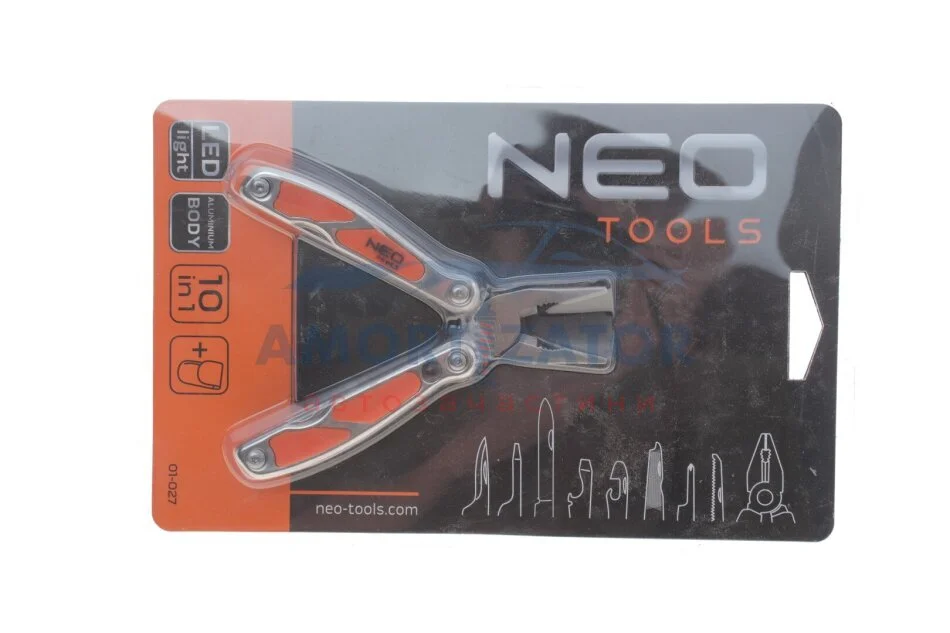 Плоскогубці багатофункціональні NEO TOOLS 01027 (фото 1)