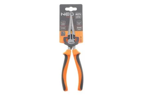 Плоскогубці подовжені прямі, 160 мм NEO TOOLS 01155