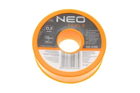 Стрічка-ущільнювач 15 м x 19 мм x 0.2 мм NEO TOOLS 02032