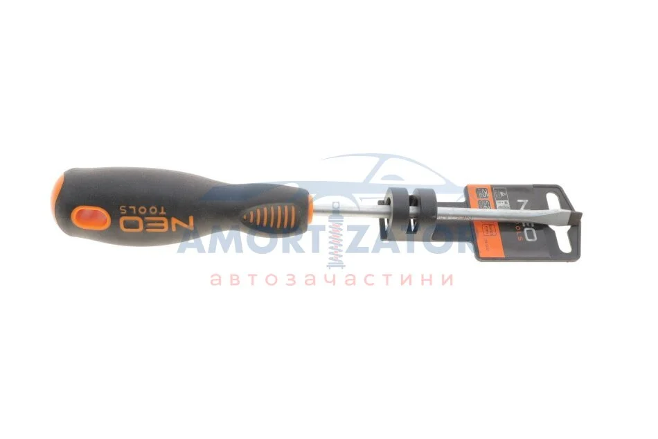 Викрутка шліцева 6.5 x 125 мм, CrMo NEO TOOLS 04002 (фото 1)