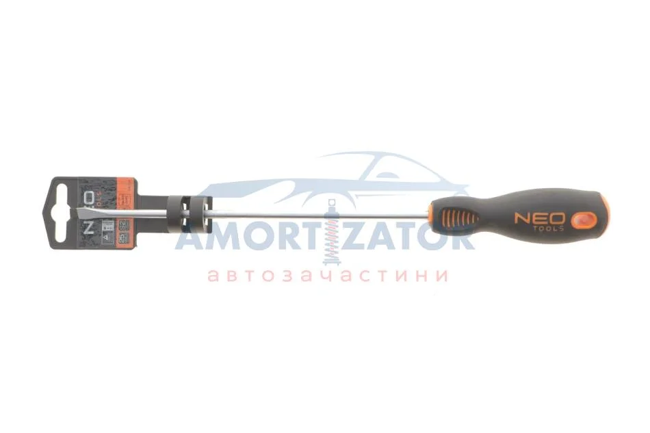 Викрутка шліцева 5.5 x 200 мм, CrMo NEO TOOLS 04014 (фото 1)