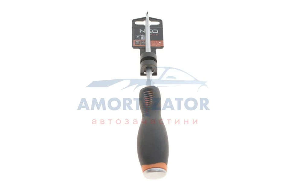 Викрутка шліцева ударна 6.5x125 мм, CrMo NEO TOOLS 04019 (фото 1)