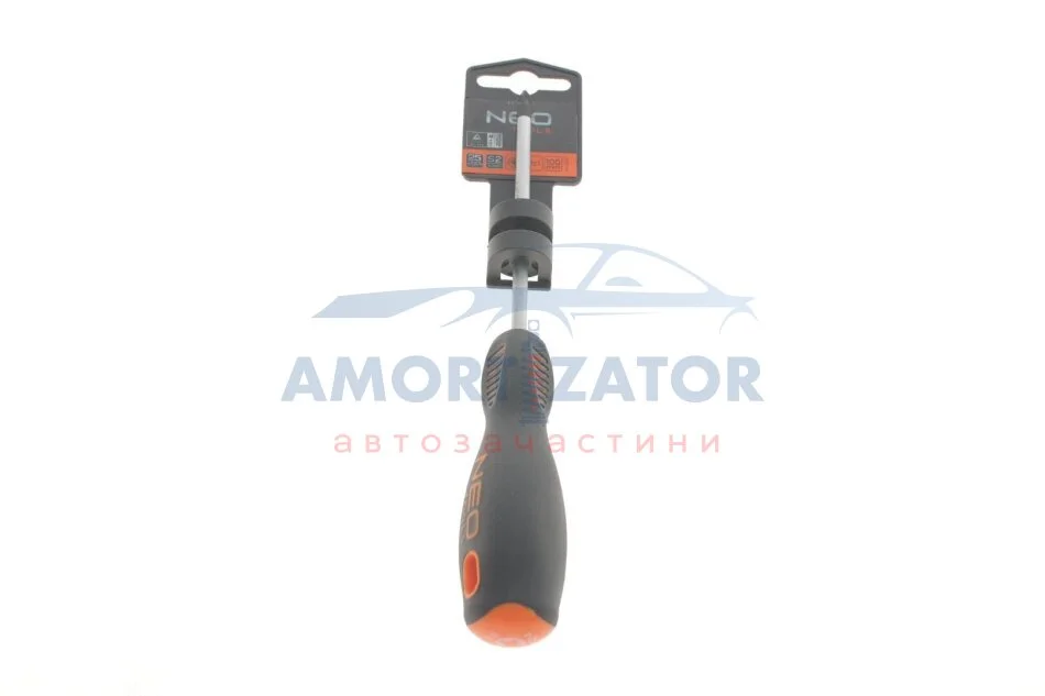 Викрутка хрестова PZ1 x 100 мм, CrMo NEO TOOLS 04032 (фото 1)