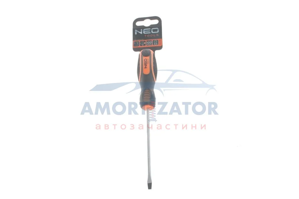 Викрутка шліцева 4.0 x 100 мм NEO TOOLS 04172 (фото 1)