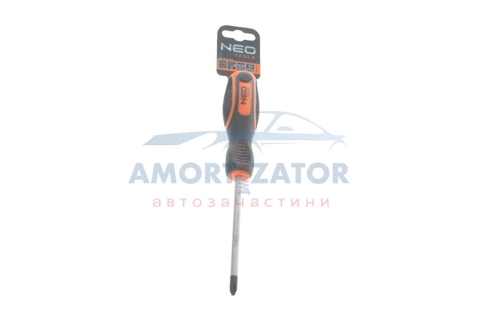 Викрутка хрестова PH2 x 100 мм NEO TOOLS 04180 (фото 1)
