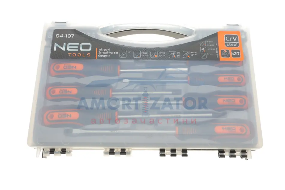 Набір викруток 27 шт. NEO TOOLS 04197 (фото 1)