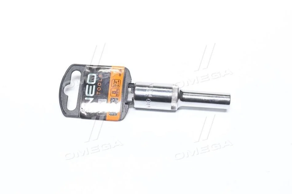 Головка змінна 6-гранна довга 1/2" 8 мм (NEO) NEO TOOLS 08039 (фото 1)
