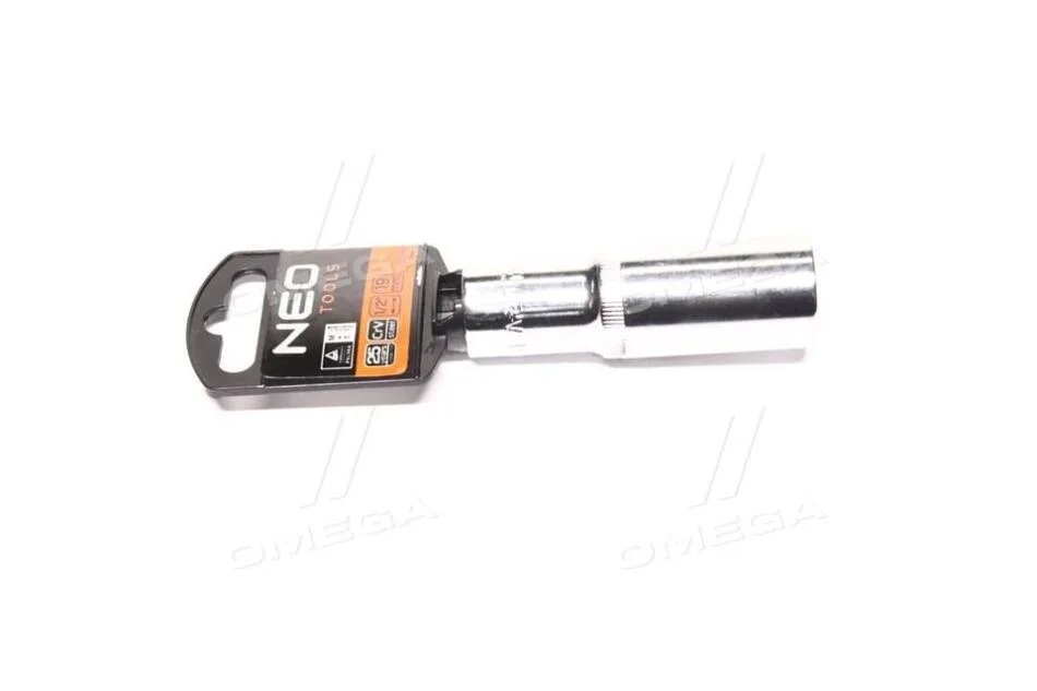 Головка змінна 12-гранна довга 1/2" 19 мм (NEO) NEO TOOLS 08078 (фото 1)
