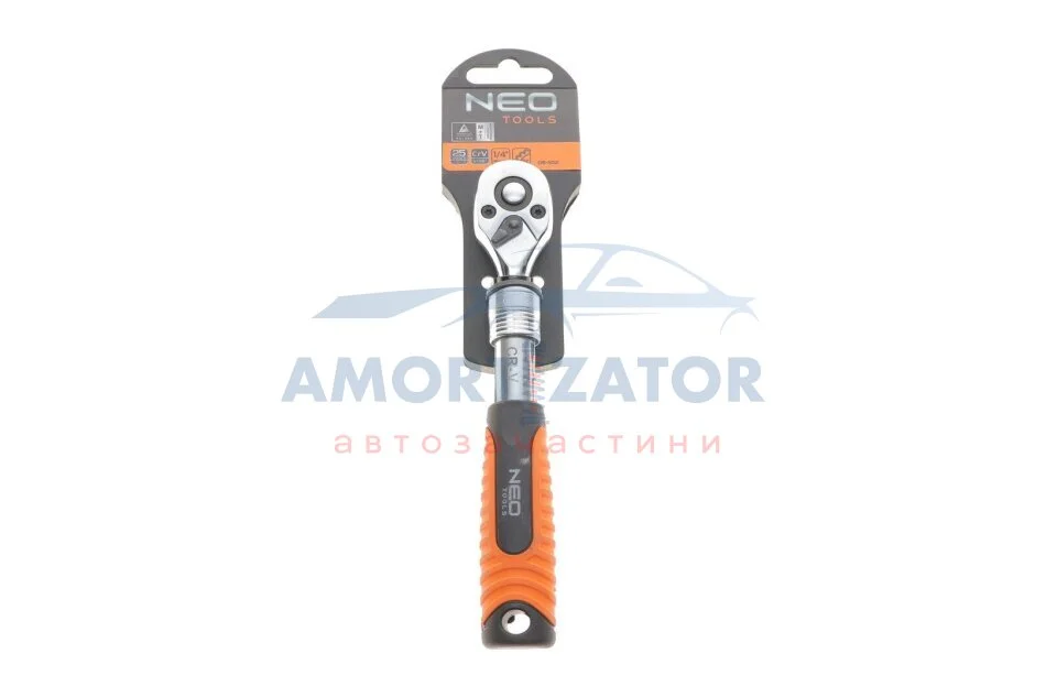 Ключ-тріскачка 1/4", 150- 200 мм NEO TOOLS 08502 (фото 1)