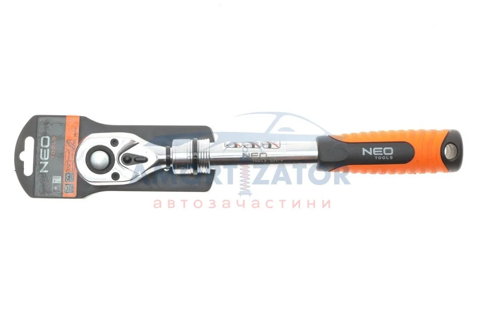 Ключ-тріскачка телескопічний, 1/2", 305-445 мм NEO TOOLS 08515 (фото 1)