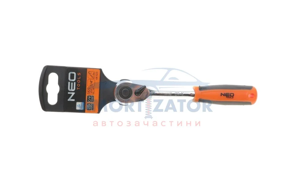 Ключ-тріскачка 1/4" NEO TOOLS 08523 (фото 1)