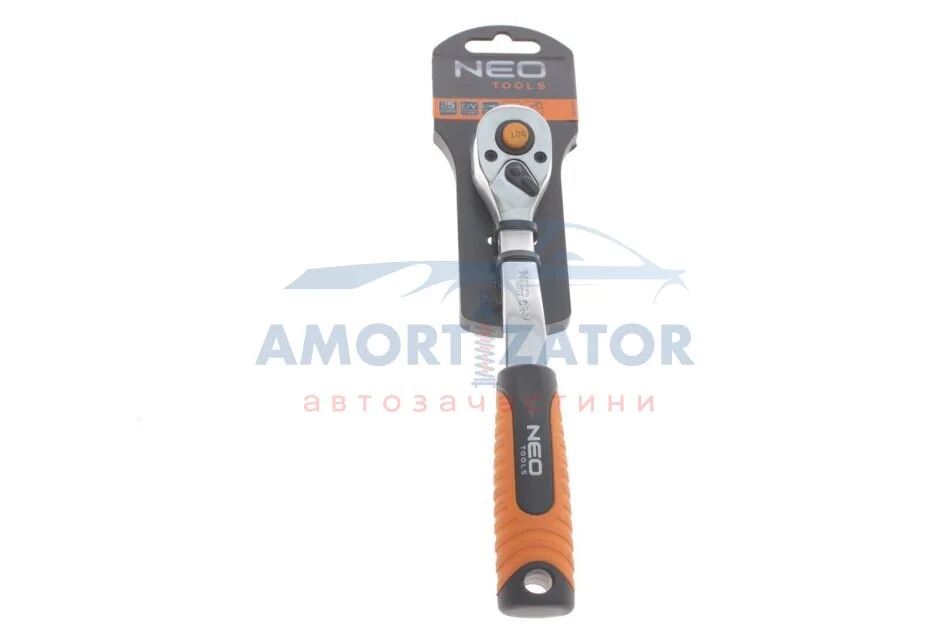 Ключ тріскоточний 3/8", 90 зубів NEO TOOLS 08533 (фото 1)