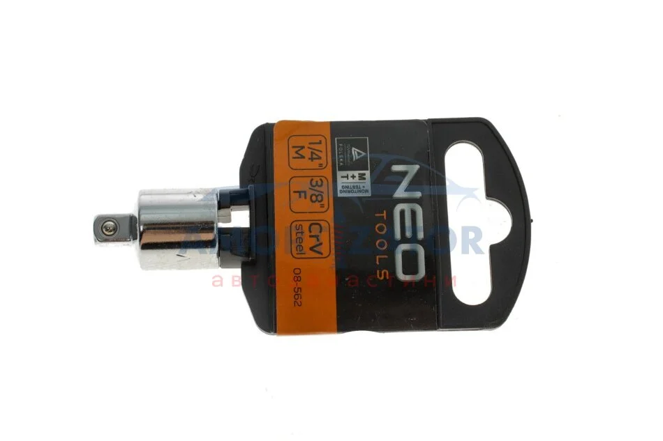 Перехідник 1/4"M X 3/8"F NEO TOOLS 08562 (фото 1)