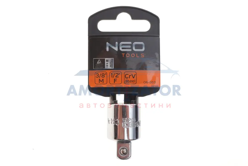 Перехідник 3/8"M X 1/2"F NEO TOOLS 08563 (фото 1)