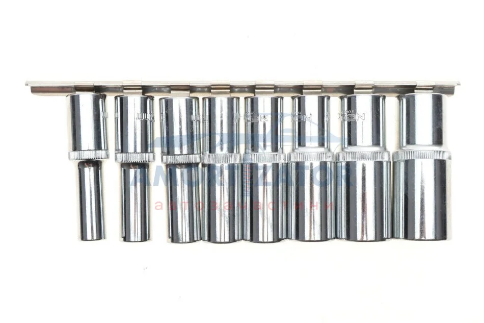 Головки змінні Spline довгі 1/2", набір 8 шт.*1 уп. NEO TOOLS 08650 (фото 1)