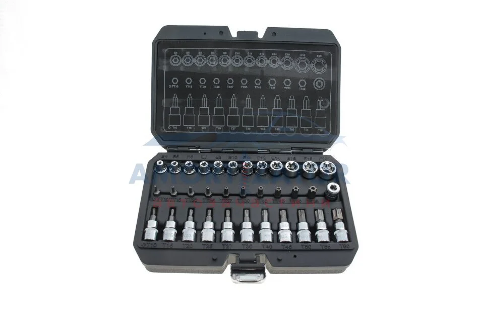 Набір головок-вставок 3/8", 34 шт. NEO TOOLS 08711 (фото 1)