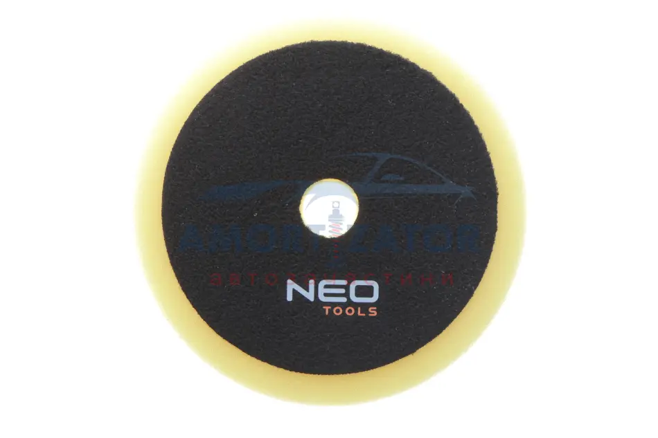 Диск полірувальний 150 х 150 мм х 25 мм, товста губка NEO TOOLS 08980 (фото 1)
