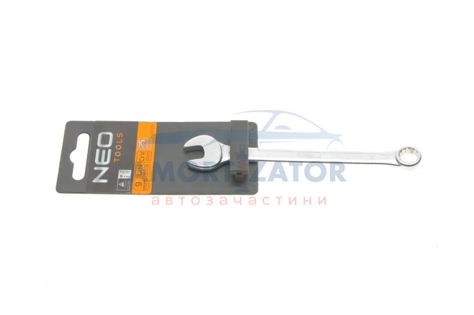 Ключ комбінований, 9 x 130 мм NEO TOOLS 09709 (фото 1)