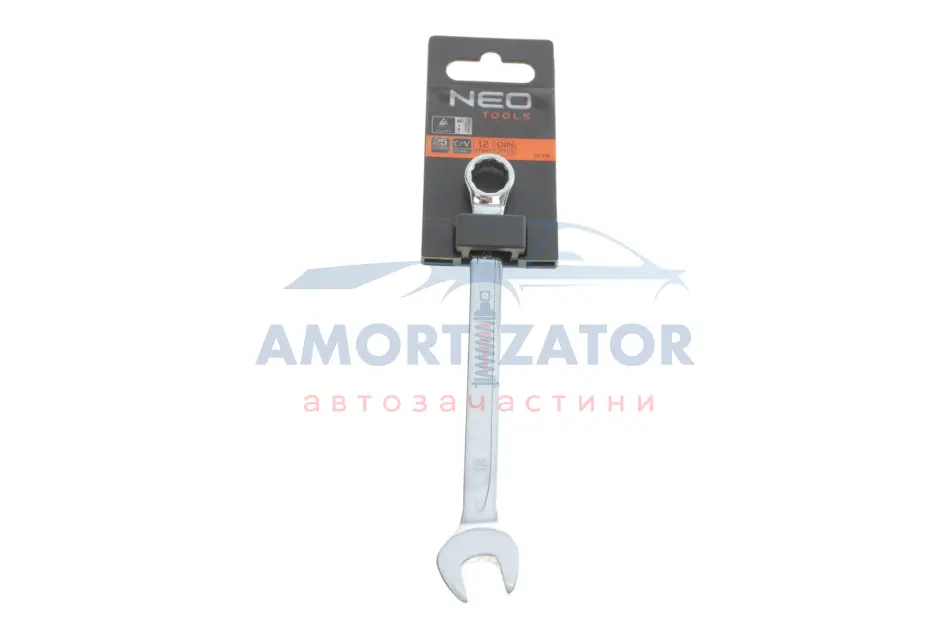 Ключ комбінований,12 x 160 мм NEO TOOLS 09712 (фото 1)