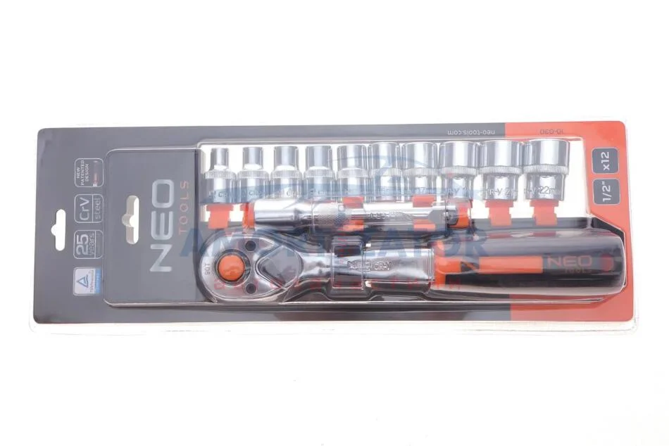 Набір змінних головок 1/2", 12 шт. NEO TOOLS 10030 (фото 1)