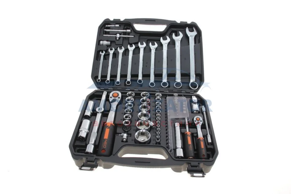 Головки змінні 82 шт., 1/2", 1/4", ECO NEO TOOLS 10058 (фото 1)