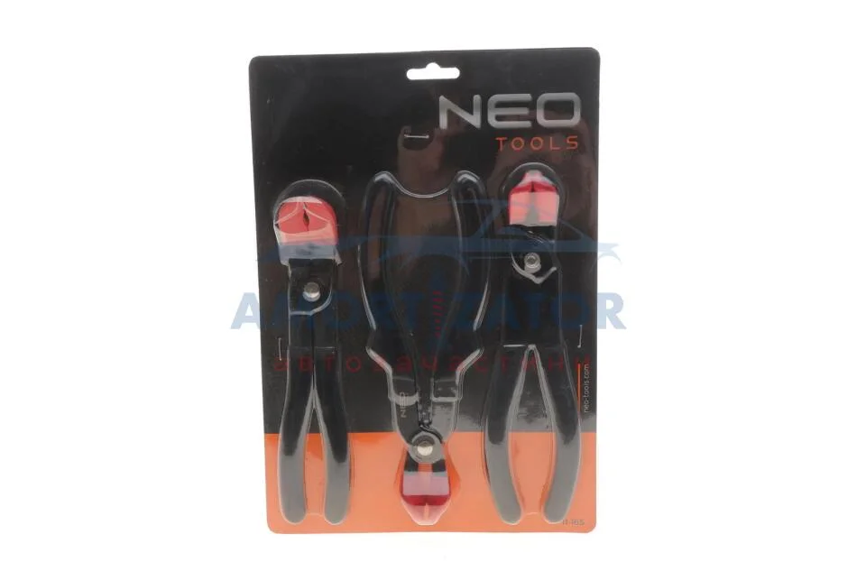 Пласкогубці для знімання дротів запалювання 3 шт. NEO TOOLS 11165 (фото 1)