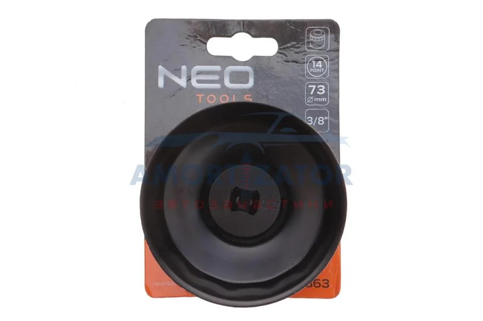 Головка змінна масляного фільтра 73 мм, 14 кут NEO TOOLS 11363 (фото 1)