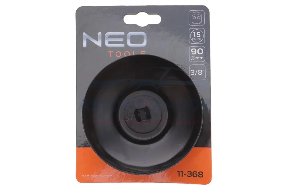 Головка змінна масляного фільтра 90 мм, 15 кут NEO TOOLS 11368 (фото 1)
