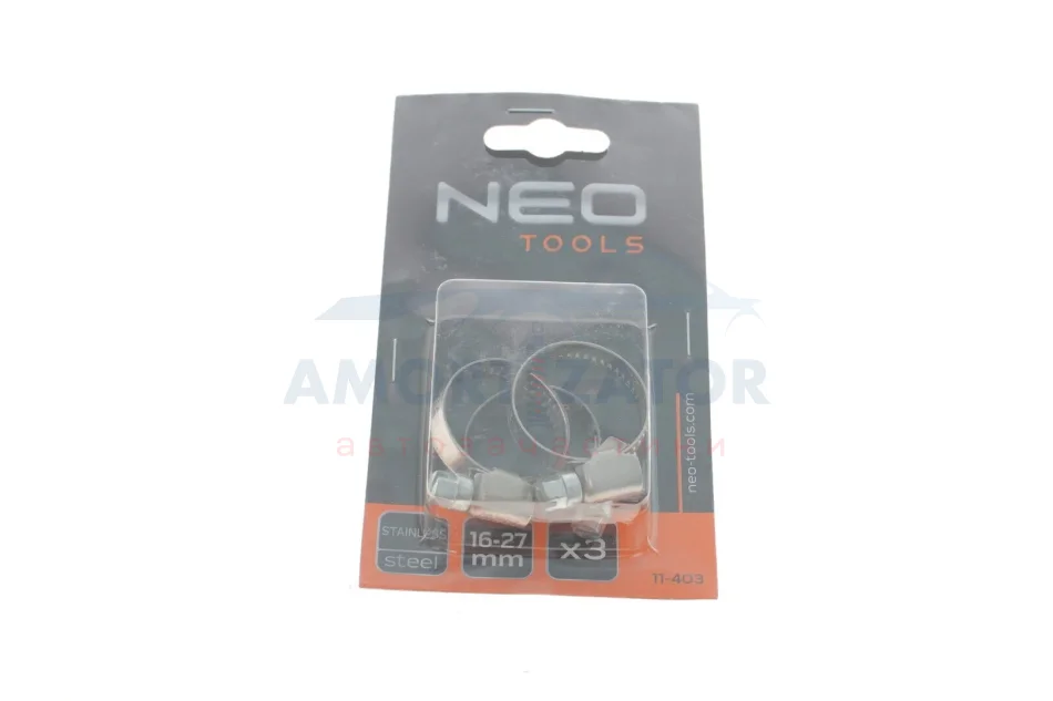 Хомут черв`ячний NEO TOOLS 11403 (фото 1)