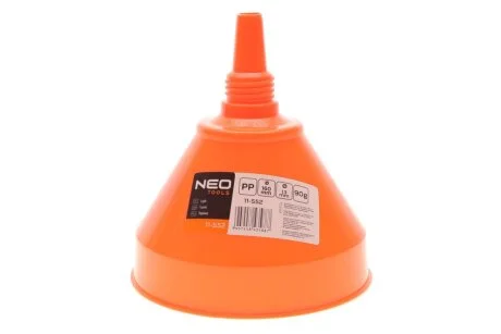 Лійка 160 мм, 1,2 л NEO TOOLS 11552