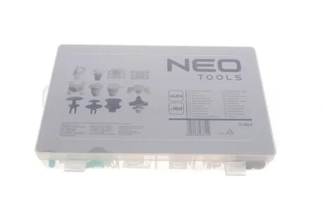 Набір кліпс кріплення обшивки, 160 шт., Audi NEO TOOLS 11964