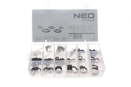 Прокладки (O-ring NBR), набір 225 шт. NEO TOOLS 11977
