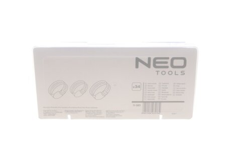 Хомути стяжні, набір 34 шт. NEO TOOLS 11-981