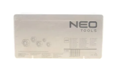 Гайки нержавіючі, набір 300 шт. NEO TOOLS 11982