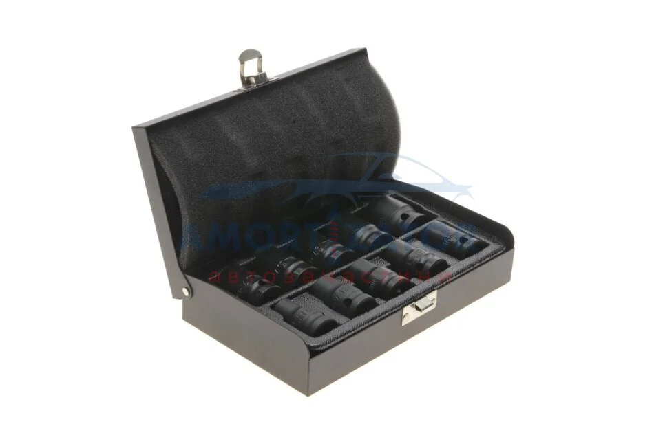 Головки змінні ударні 1/2", 10-24 мм, Набір 10 шт., CrMo NEO TOOLS 12101 (фото 1)