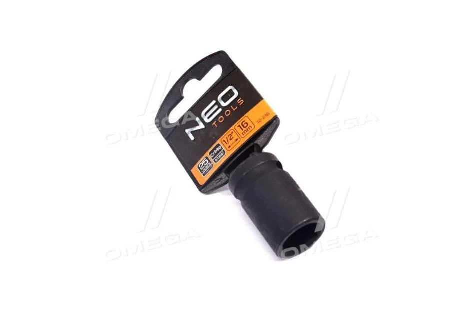 Ударна головка 1/2", 16 х 38 мм, Cr-Mo(NEO) NEO TOOLS 12216 (фото 1)